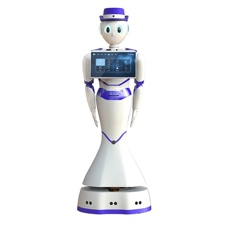Handlowych Hali Wystawienniczej Humanoid Service Robot