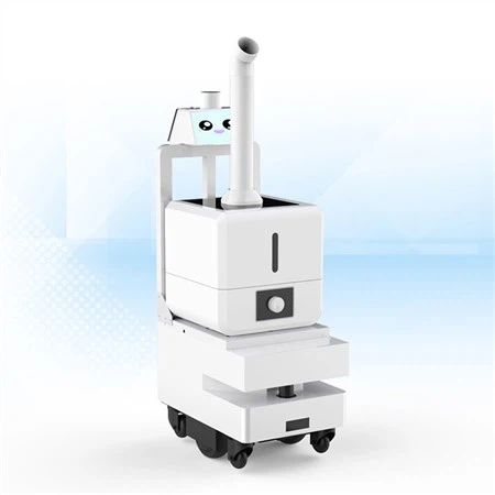 Inteligentny robot do dezynfekcji natryskowej