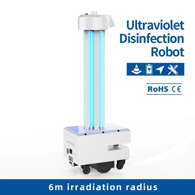 Robot do dezynfekcji ultrafioletowej