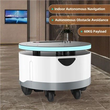 Automatyczne podwozie robota okrągłego