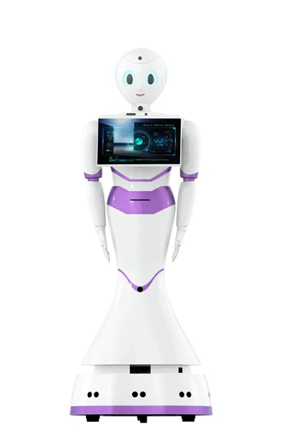 Inteligentny komercyjny humanoidalny robot serwisowy
