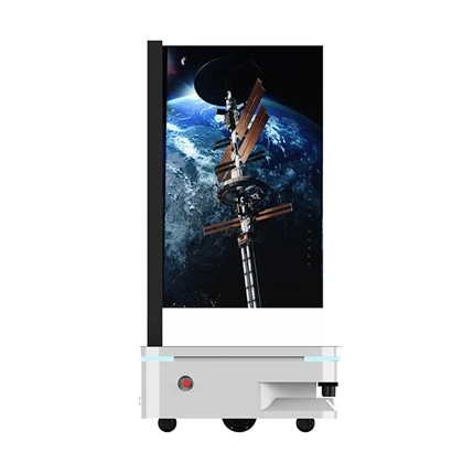 Drvor Mobile AI Digital Human Transparency Ecran Robot